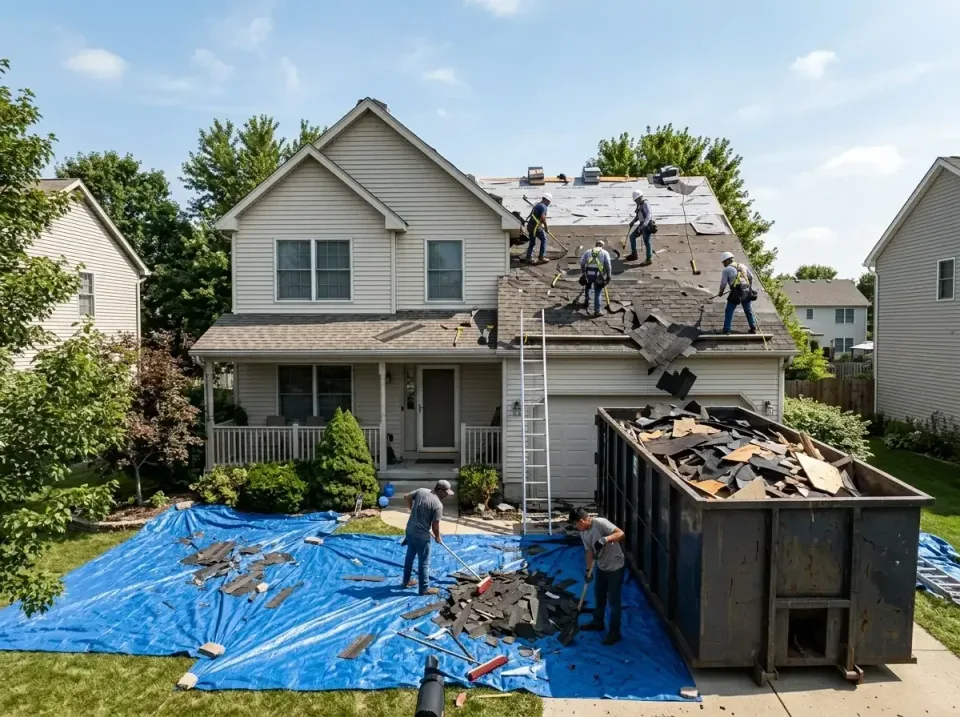 roof-replacement-debris-remova-004 — frequently asked questions, Cheapest Dumpster Rentals in Batavia, IL
